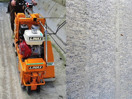 斫り機目荒らし工事