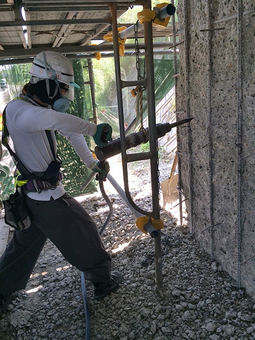 新屋跨道橋橋梁補修工事